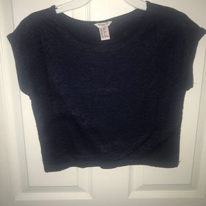 Navy blue girls top size 9/10
